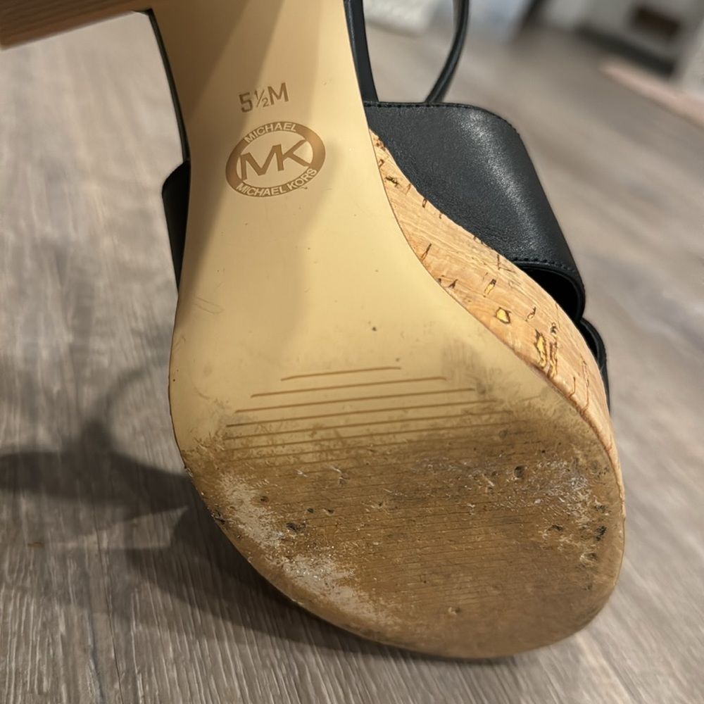 Michael kors platform cork sandals - Picture 4 of 6